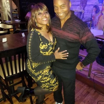 Tommy Gooding with his singer wife Seydurah Avecmoi.